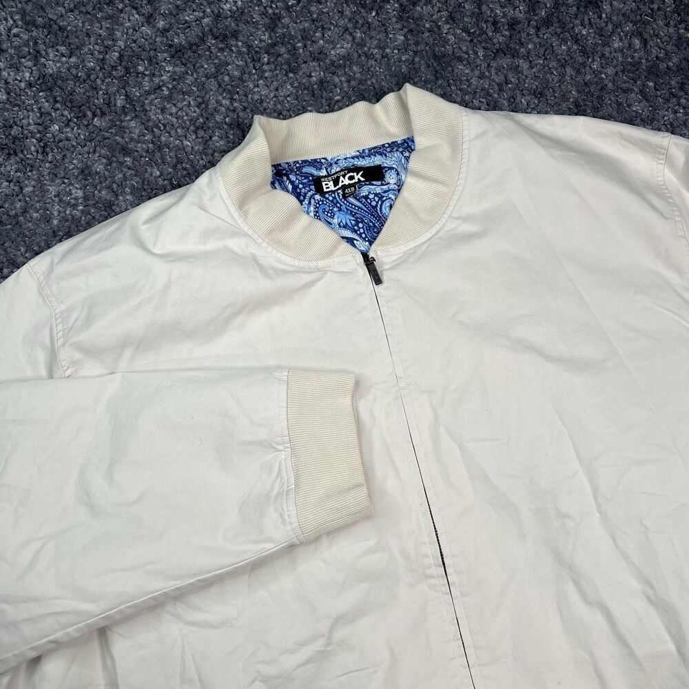 Westport Black Summer Blend Blouson Off White / Cream Jacket 4XB